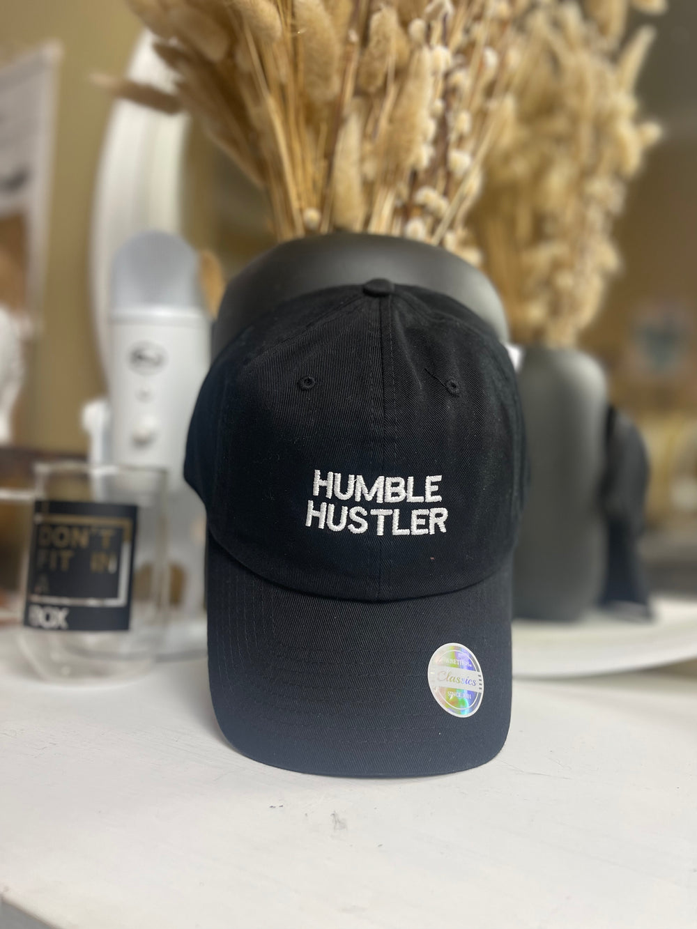 Humble Hustler Hat Black